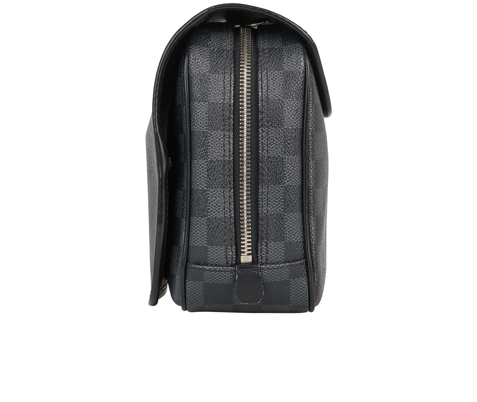 Hanging Toiletry Pouch, &pound;420, Handbags, Grey, Canvas, Bottom view
